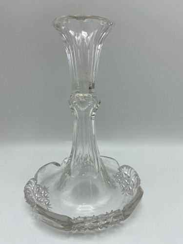 Antique glass crystal leaf - antique,
