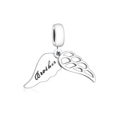 Brother Angel Wings Charm