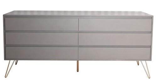 Vintage sideboard wood chest - wood,