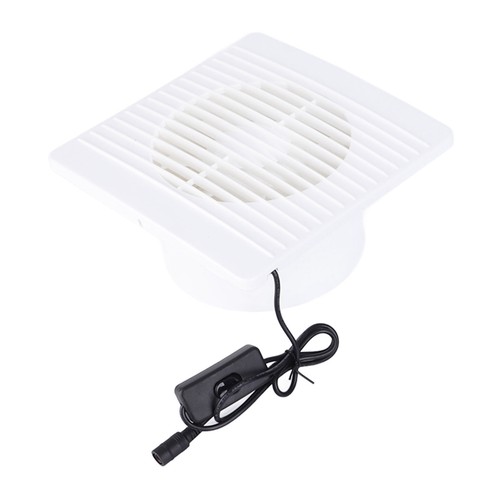 Solar exhaust fan - exhaust, 6in