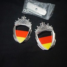 Chrome Germany Silver Flag