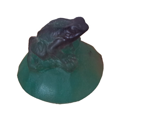 Rare daum glass - paste, frog