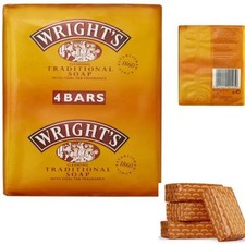 Wright's Coal Tar Soap, for everyday skin cleansing, suitable for all skin types