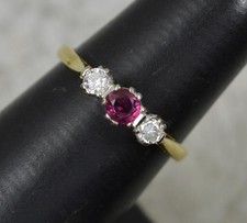 Vintage Natural Ruby and