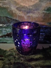 VTG cobalt blue handblown art