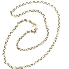 9ct yellow gold belcher chain