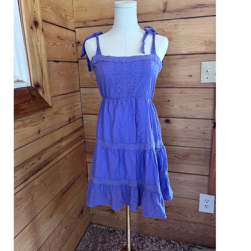 Eyelet cotton sundress - sundress, women