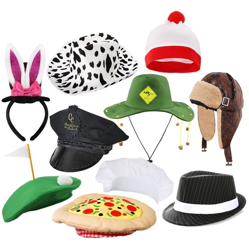 Pack photobooth hats - 10,