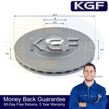 KGF Front Rear Brake Disc Fits