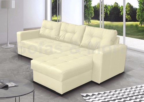 Gianni corner sofa - sofa, faux