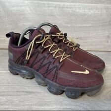 Nike Trainers Womens Red Size 5 Burgundy Crush  Vapormax Utility Run AO8811-600