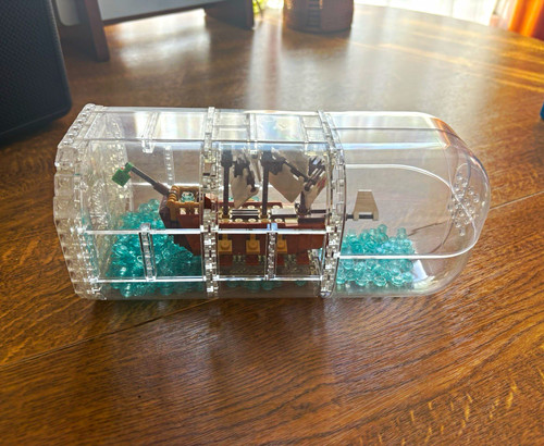 Lego ideas ship bottle - ship,