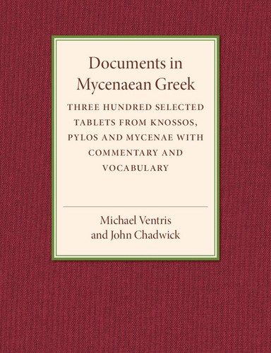 Documents mycenaean greek - documents,