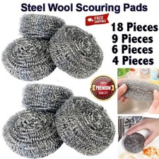 Steel wool scouring pads - wool,