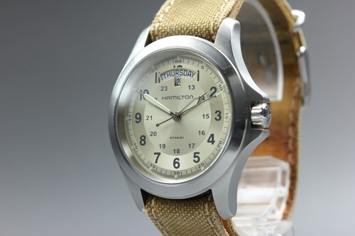 Hamilton khaki h644510 white - khaki,