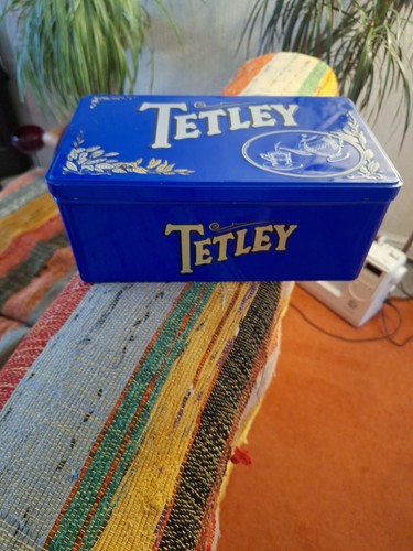 Tetley vintage tea - tetley, tin