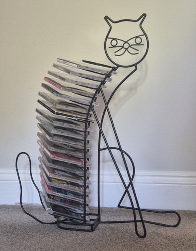 Cat shaped storage high - cd,