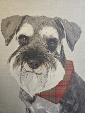 Miniature Schnauzer Dog Canvas