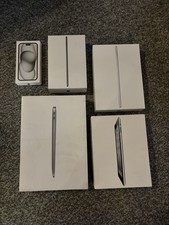 Various Apple box’s. iPhone