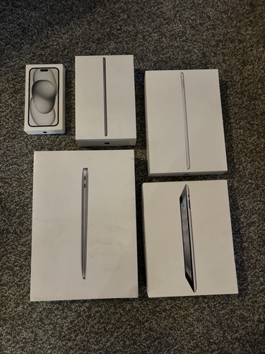 Various apple box - apple, iphone
