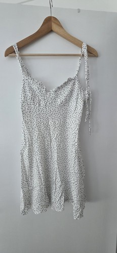 Primark white with black - with, dots