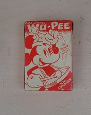 Vintage Pepys Card Game - Disney Wu-Pee Mickey Mouse - EXCELLENT CONDITION