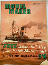 Model maker december 1959 - model,