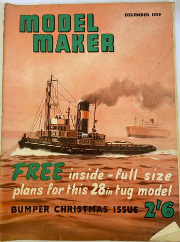 Model maker december - model, 1959