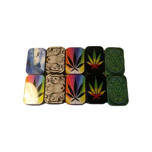 Mixed tobacco tins job lot - tobacco,
