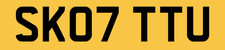 SCOTT SCOT NUMBER PLATE