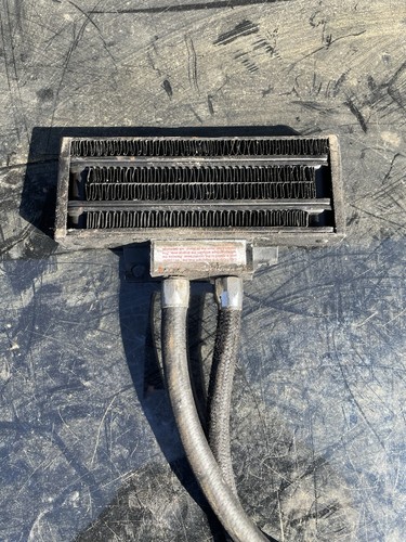 Motorcycle oil cooler original - cooler,