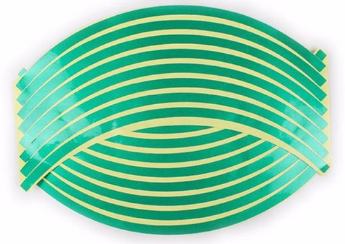 Green motorbike car - motorbike, tape