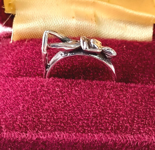 925 naked lady - naked, ring