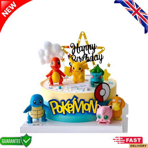 Pcs set pokemon cake - pcs/set,
