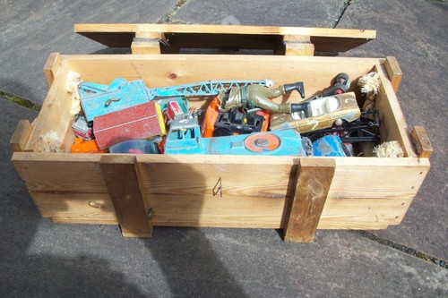 Vintage boys toys - box, 1960s