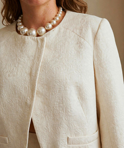 Coast size ivory floral - size,