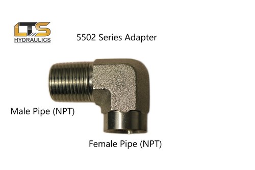 5502 steel 8 male - 3/8",