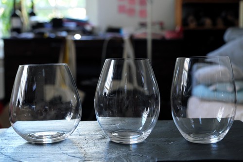 Set riedel glasses - the, o