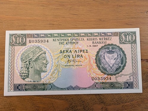Cyprus pounds 1987 - 10,