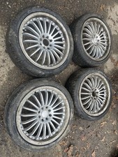 BK RACING Alloy Wheels Tyres 4x108 Fiesta 17x7 Et38 Multi Spoke 205/45/17