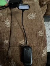 Two Battery/Chargeable LED Light Reading Clip-on Beside Desk Table Book  Lamp