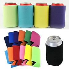 10PCS Neoprene Beer Can Cooler