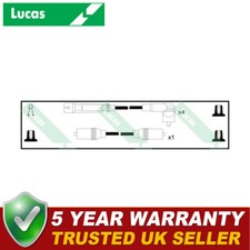 For VW Golf Scirocco 1.5 1.6 1.8 2.0 Lucas HT Ignition Leads LUC4206PV