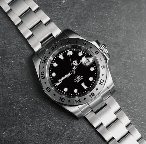 Custom made watch 40mm black - made,