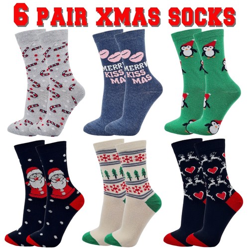 Ladies womens christmas socks - ladies,