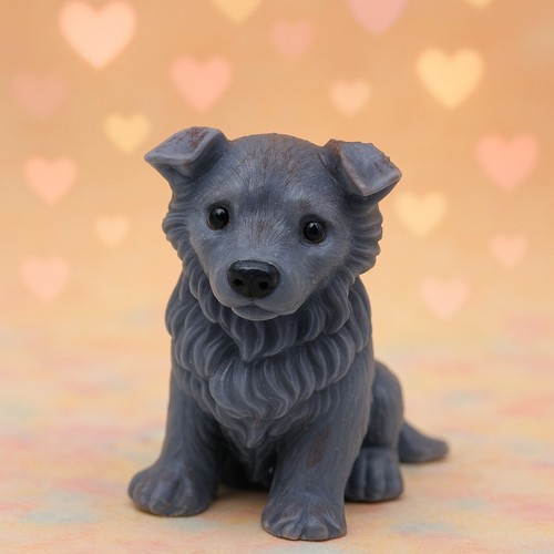 Collie dog candle scented - collie,