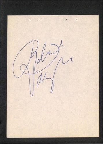 Robert vaughn signed - vaughn,