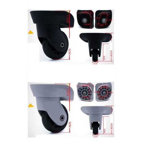 Suitcase wheels swivel - wheels, casters