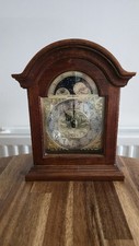 HOWARD MILLER DUAL CHIME MANTEL CLOCK / TABLE MOON CLOCK 630-130
