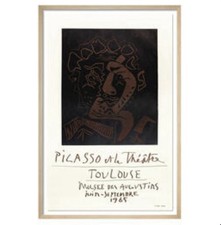 Framed rare Picasso et le